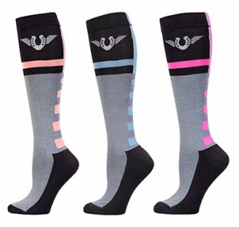 TuffRider Ladies Ventilated Knee Hi Socks