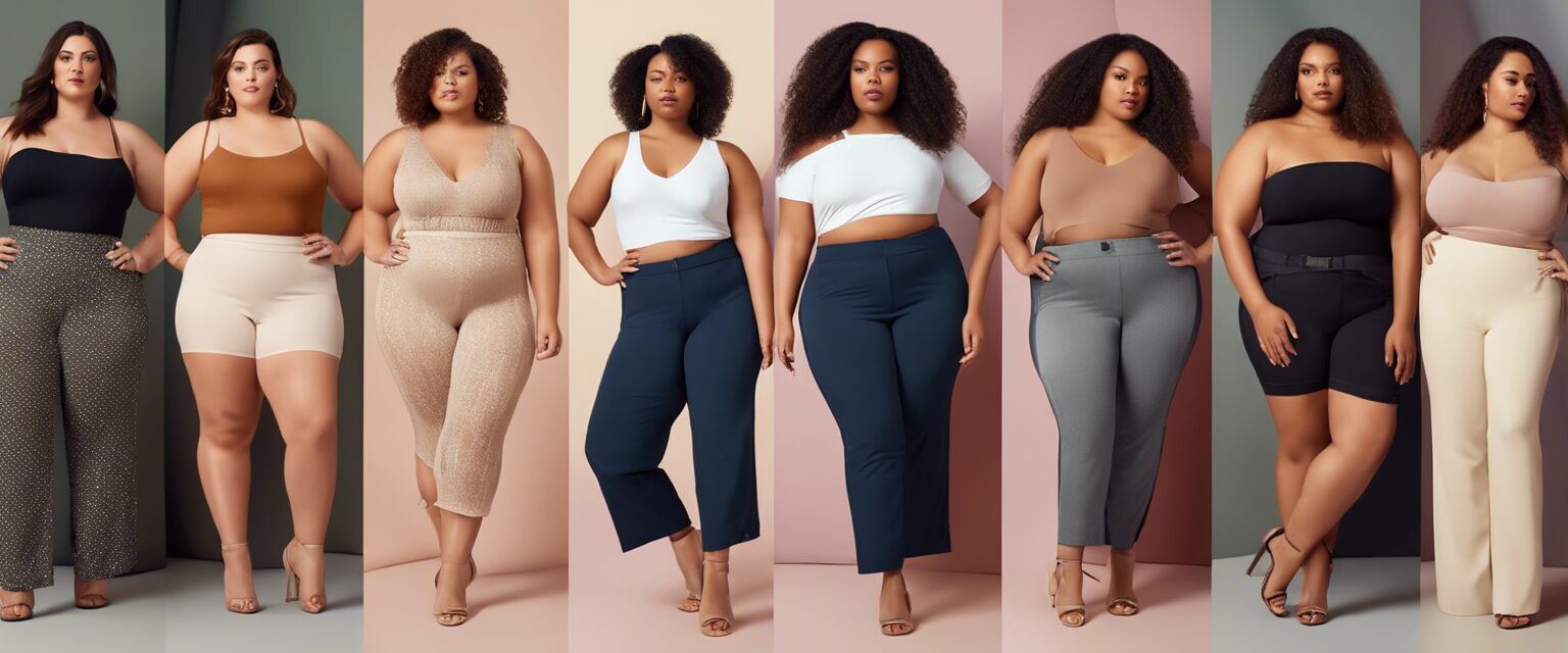 Plus Size Designer Bottoms