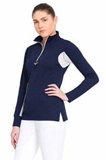 Ventilated Technical Long Sleeve Sport Shirt with Mesh