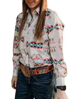 Women's Retro Aztec Shirt